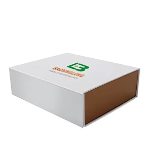wholesale white paper gift foldable box,custom luxury magnatic folding box for packaging