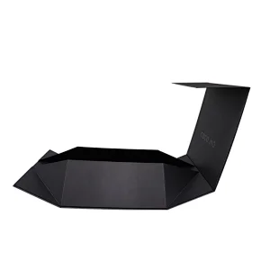 Luxury Wholesale Color Folding Packaging Magnetic Black Gift Boxes With Custom Logo Design Printed