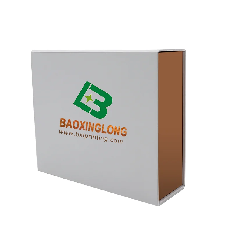 wholesale white paper gift foldable box,custom luxury magnatic folding box for packaging