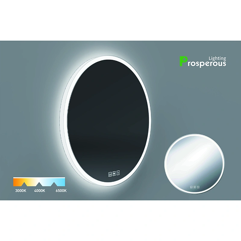 Best Bathroom LED Light Mirror With Edge Diffuser And Touch Sensor HC1011