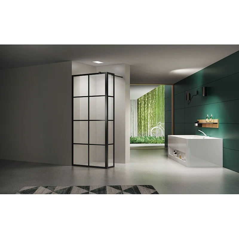 Walk-in shower enclosure W318BL