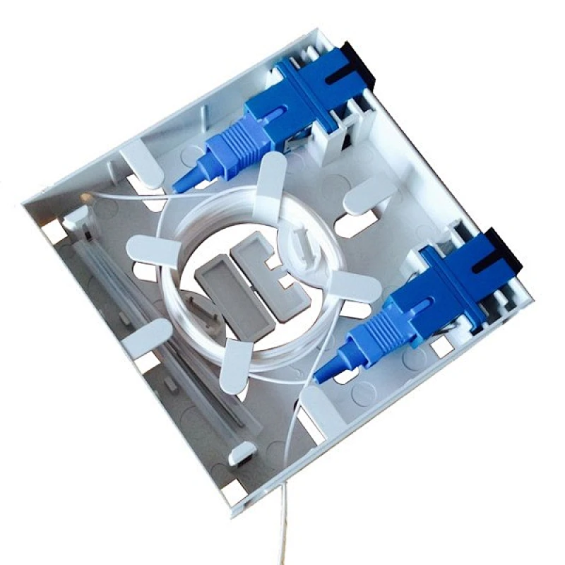 2 Core Fiber Optic Termination Box