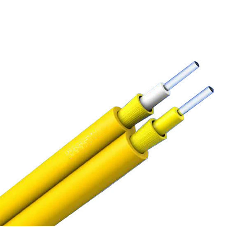 Duplex Indoor Fiber Optic Cable 2 fiber 8 zipcord