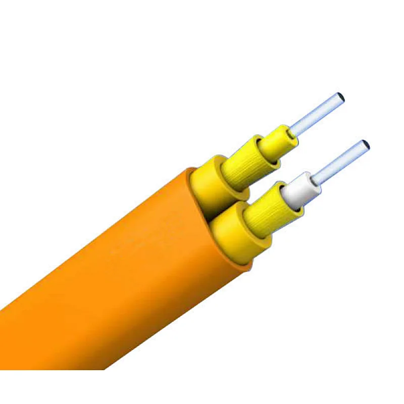 Flat Twin Indoor Fiber Optic Cable 2 fiber