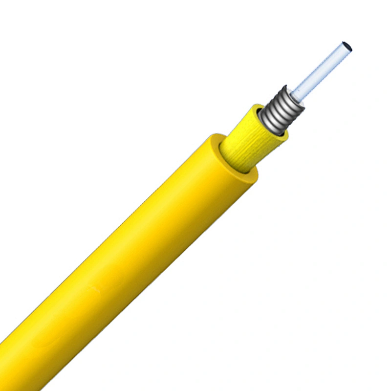 Single Fiber Armored Indoor Fiber Optic Cable