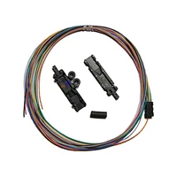 Buffer tube indoor and outdoor single fibres fan-out-kits 0.9mm
