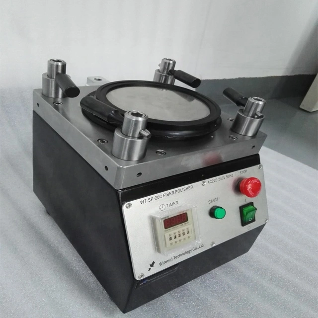 High Effciency optical polisher square ferrule fiber optic equipment polishing machine