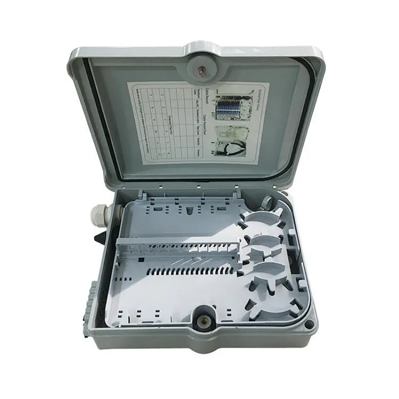 12 Core FTTH box with SC adapter and 1*12 splitter
