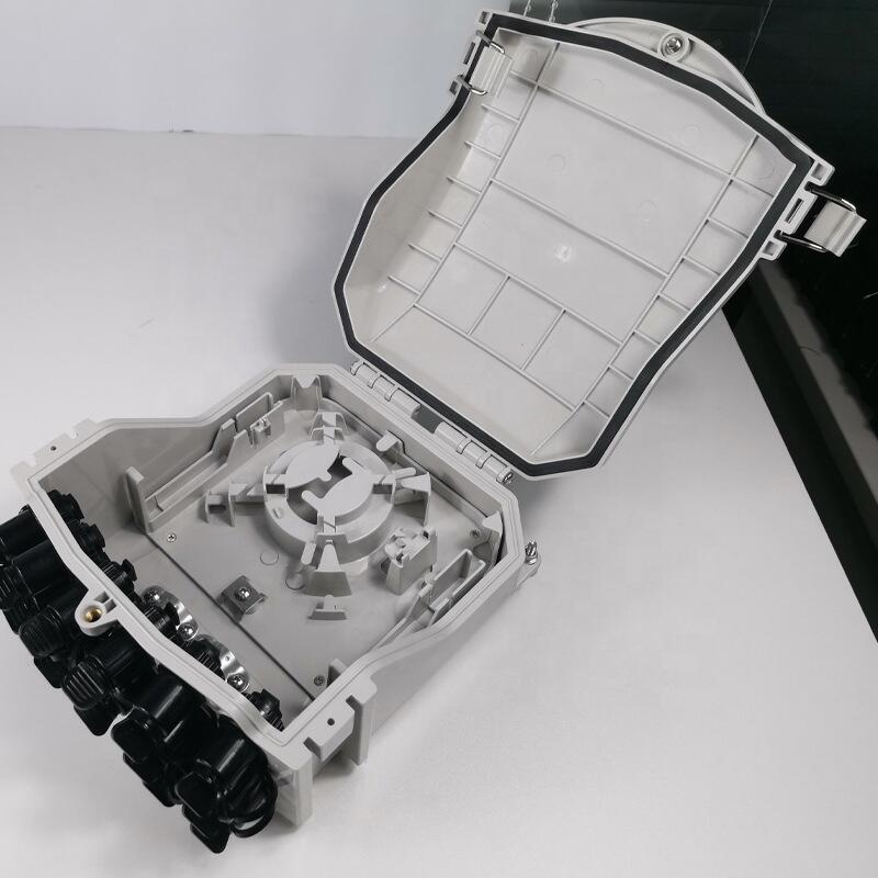 8 16 core outdoor ip68 ftth terminal box enclosure for mini SC Huawei waterproof patch cord