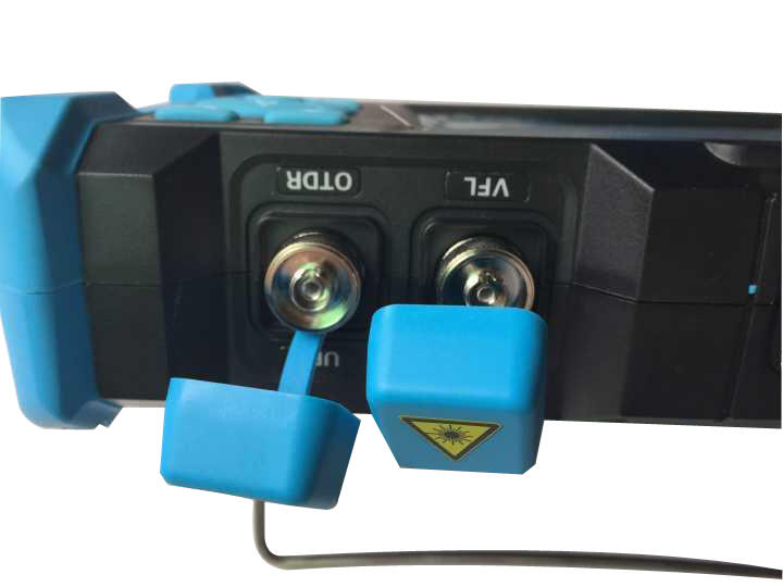 Easy operating 120km USD  singlemode mini otdr fibra