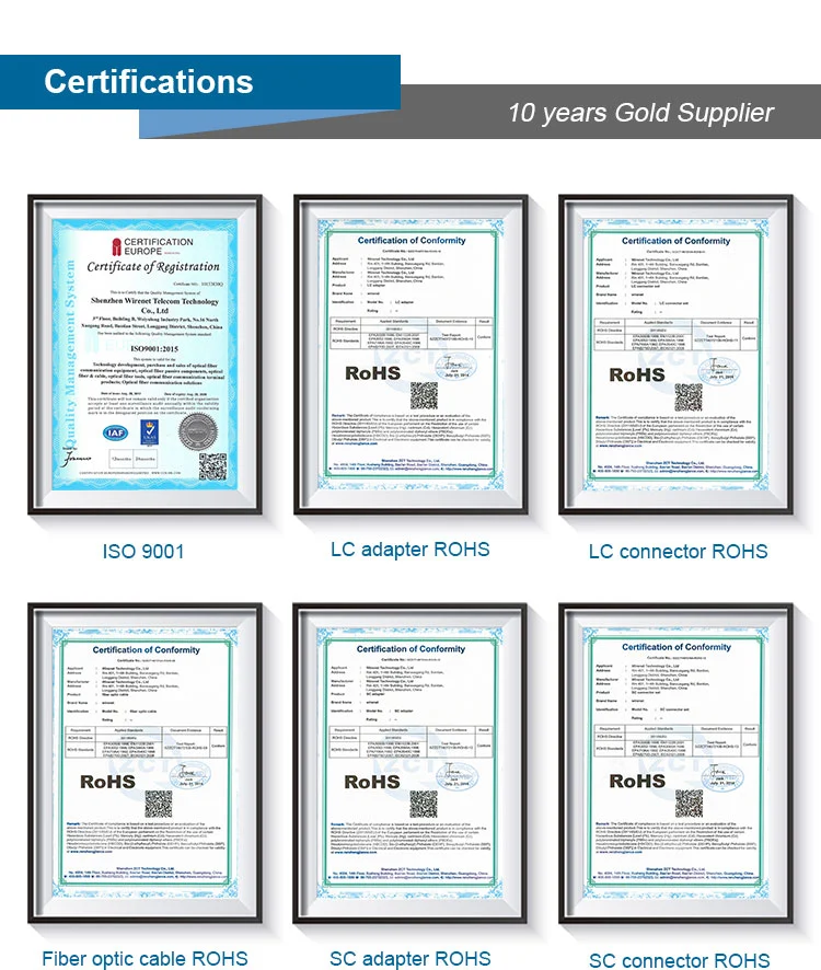certifications
