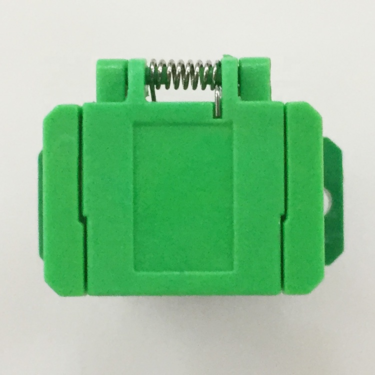 Auto Dust Cap Simplex SX Fiber Optic SC Adapter with Shutter