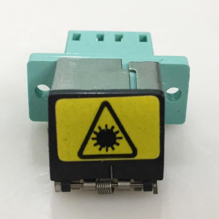 CATV CCTV System Fiber optic APC UPC LC adapter with shutter
