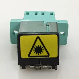 CATV CCTV System Fiber optic APC UPC LC adapter with shutter