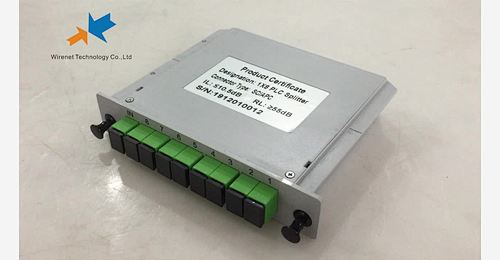 Cassette Card Inserting SC APC PLC Splitter 1x8 LGX Box for Optical ...