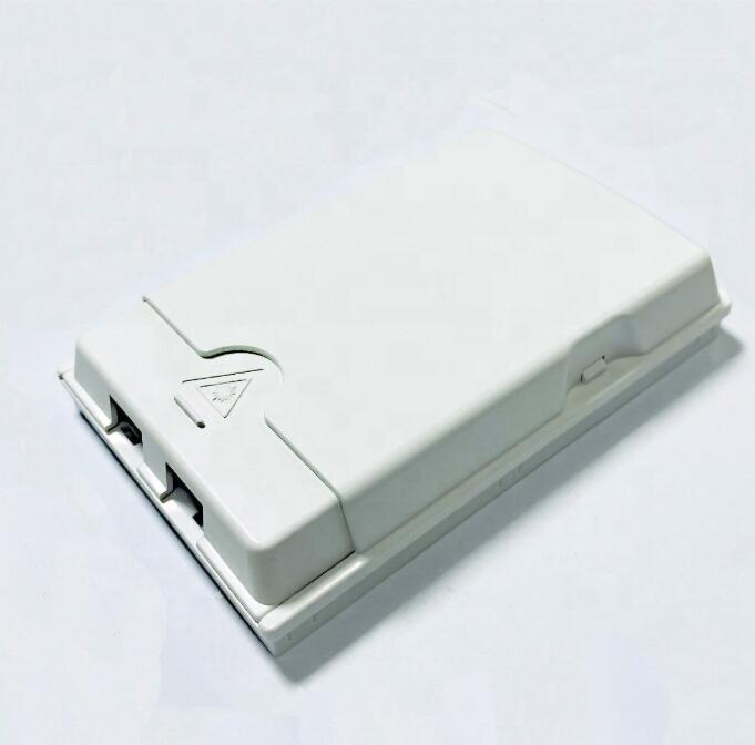 Manage Effectively 2 Port Indoor FTTH Mini Fiber Optic Terminal Box for desk top and wall mount