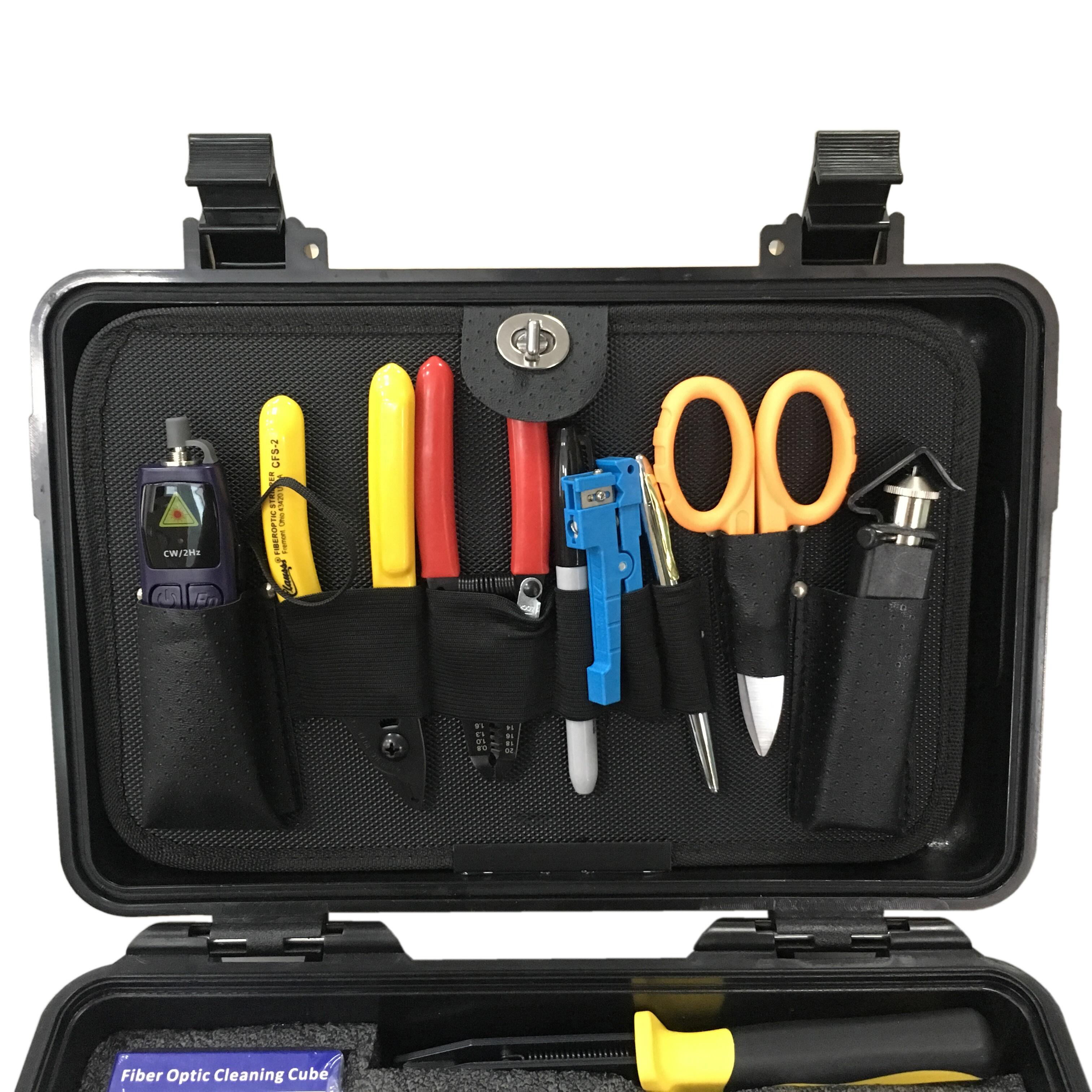 FTTH Assembly Termination Fiber Source Stripping Tool Fiber Optic Toolkit