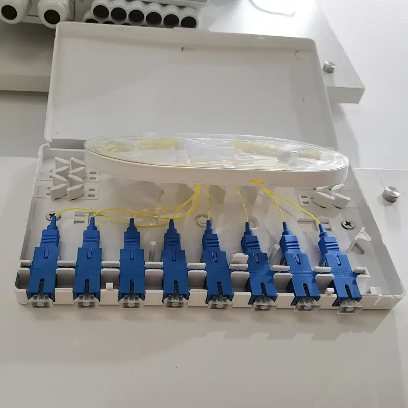 8 port indoor fiber optic ATB FTTH terminal box