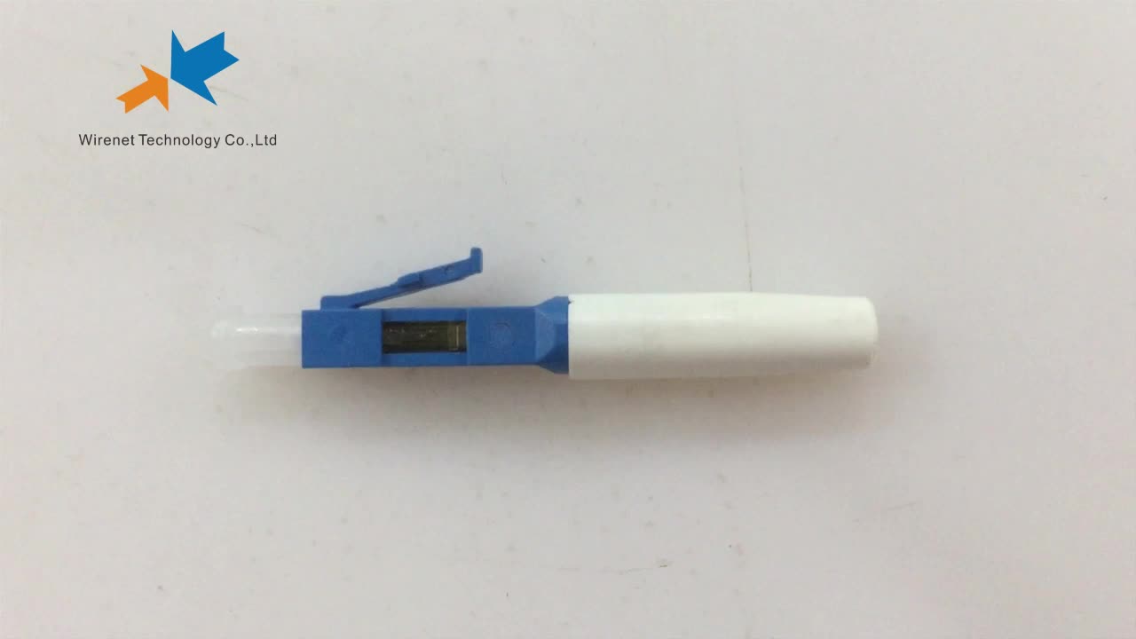 Single Mode SM Fiber Optic Quick Connector LC UPC Fast Connector