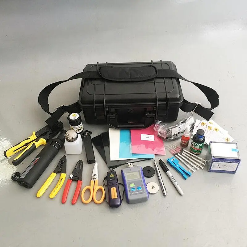 FTTH Assembly Termination Fiber Source Stripping Tool Fiber Optic Toolkit
