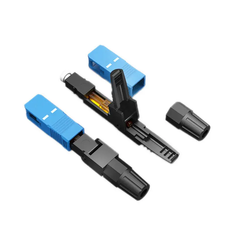 repeated using SC UPC APC FTTH fast connector with insertion loss less than 0.3dB