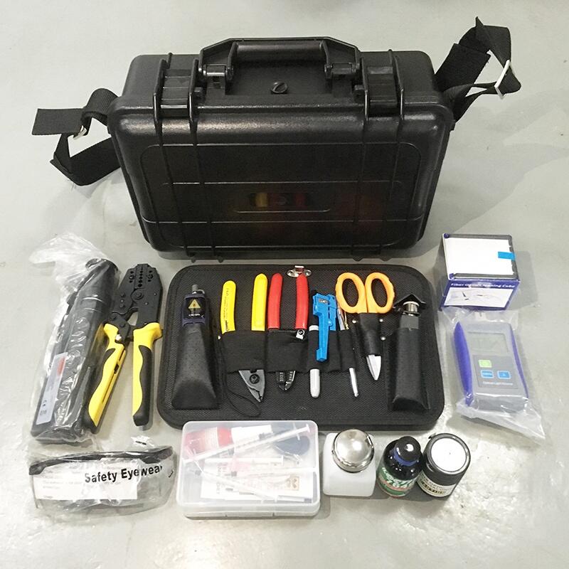 FTTH Assembly Termination Fiber Source Stripping Tool Fiber Optic Toolkit