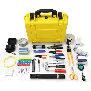 Professional equipment fiber optic tool box ftth tool kit fiber installation tools