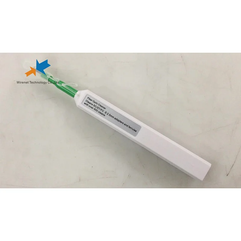 New Hot Universal SC ST FC Adapters 2.5mm Fiber Optic Cleaner Pen