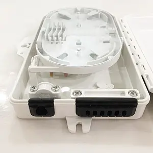 Efficient IP66 Waterproof FTTH Terminal Box 6 Core Fiber Optic Termination Box