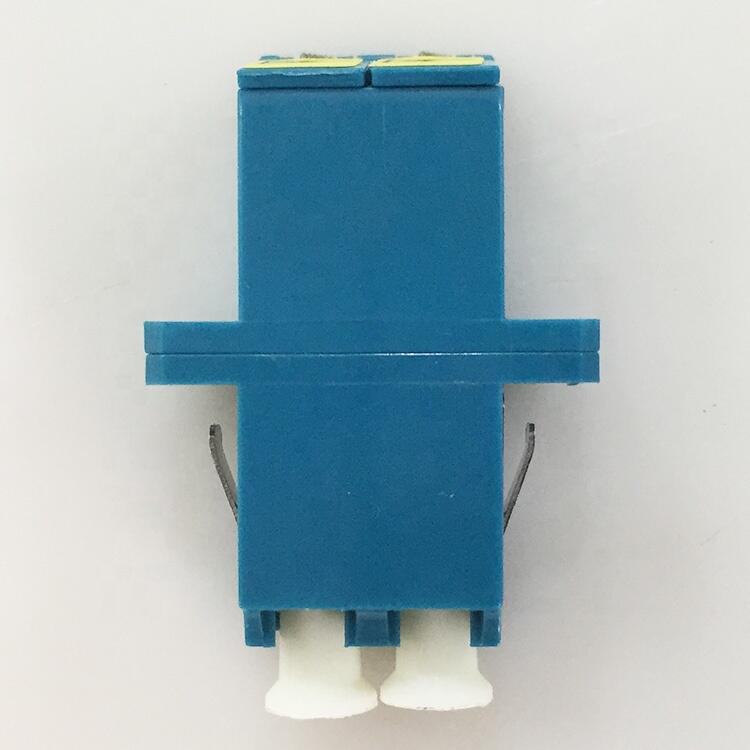 Duplex Fiber Optic LC UPC Adaptor Optical Adapter with Shutter