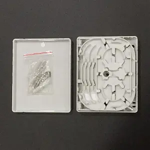 WTT Indoor 4 Fiber Information Faceplate 4 Core FTTH Terminal Box