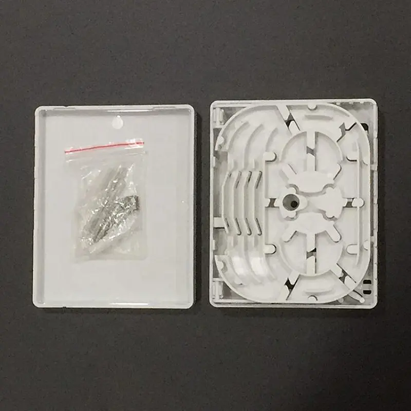 WTT Indoor 4 Fiber Information Faceplate 4 Core FTTH Terminal Box