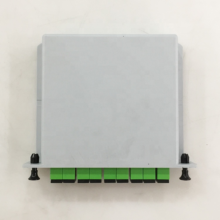 Cassette Card Inserting SC APC PLC Splitter 1x8 LGX Box for Optical Terminal Box