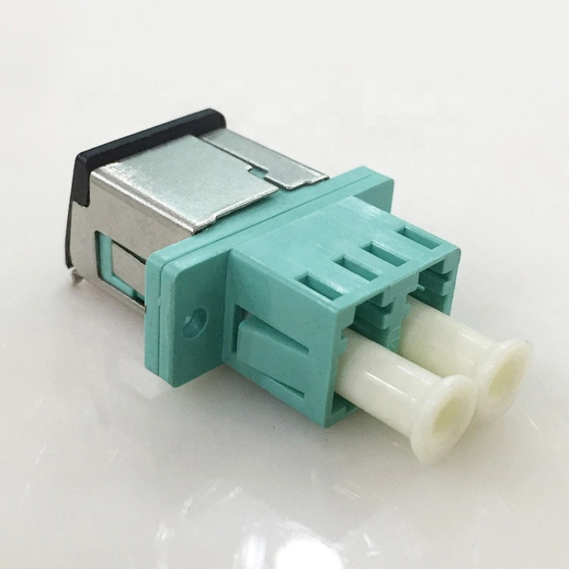 CATV CCTV System Fiber optic APC UPC LC adapter with shutter