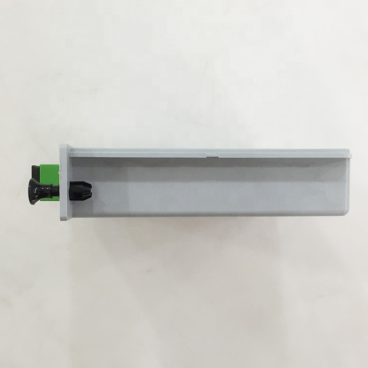 Cassette Card Inserting SC APC PLC Splitter 1x8 LGX Box for Optical Terminal Box