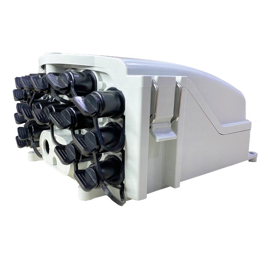 8 16 core outdoor ip68 ftth terminal box enclosure for mini SC Huawei waterproof patch cord