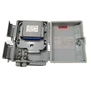 FTTH IP65 Block Less PLC Splitter Fiber Termination Box 12 Core Fiber Optic Splitter Box