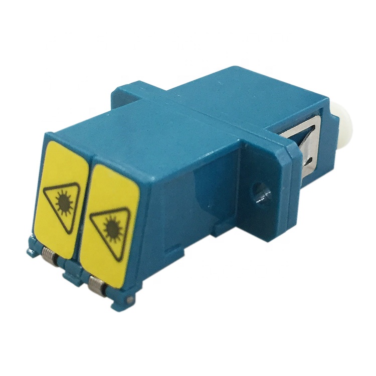 Duplex Fiber Optic LC UPC Adaptor Optical Adapter with Shutter