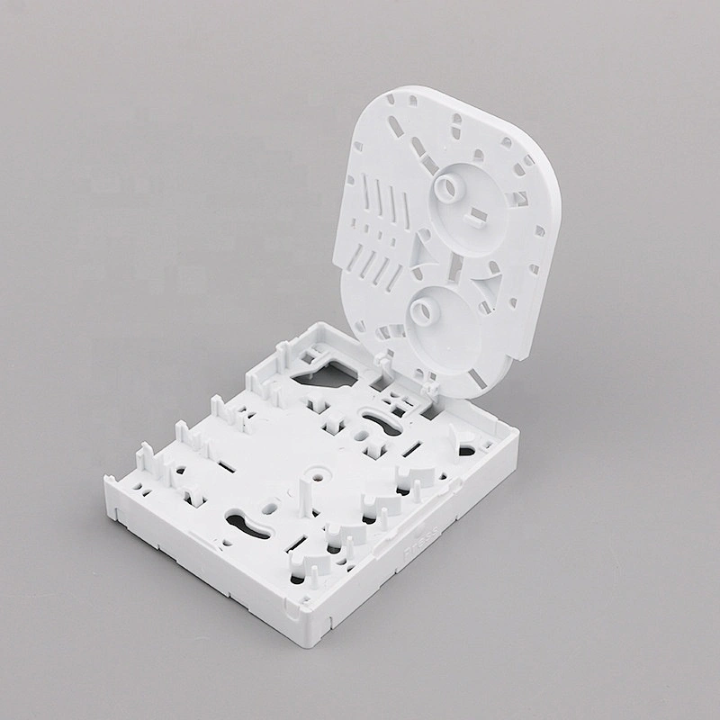 new design Indoor 4 Fiber Information Faceplate 4 Core FTTH Terminal Box