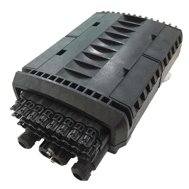 Outdoor waterproof design 48 core optical splice closure fiber optic cable joint box