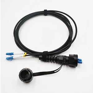 SC LC MPO IP67 Waterproof Connector ODVA FTTA Outdoor Fiber Optical Patch Cords