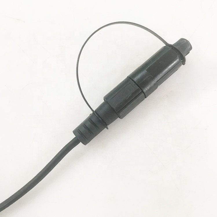 Outdoor 1 Core Mini IP SC APC SM Single Mode G657A1 LSZH Drop Cable Patch Cord with Waterproof Connector