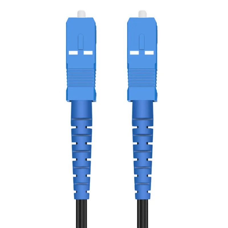 Fiber Optic Single Mode SM Simplex SX LSZH SC APC FTTH Drop Cable Patch Cord