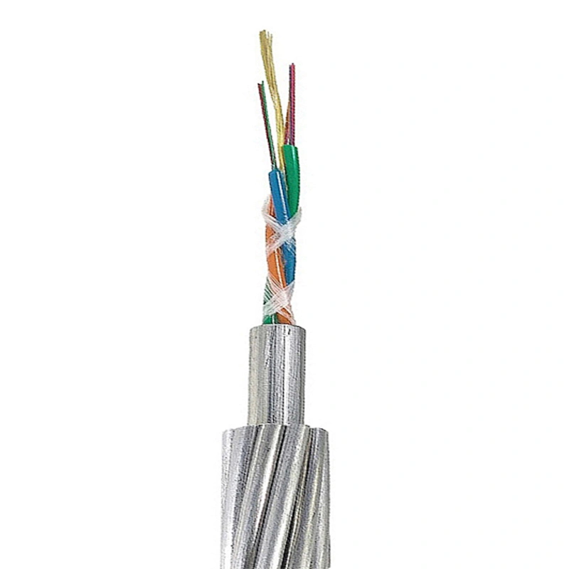 OPGW Fiber Optic AL Tube Structure OPGW Cable