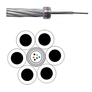 OPGW Aerial Overhead Optical Fiber Electric Power Cable