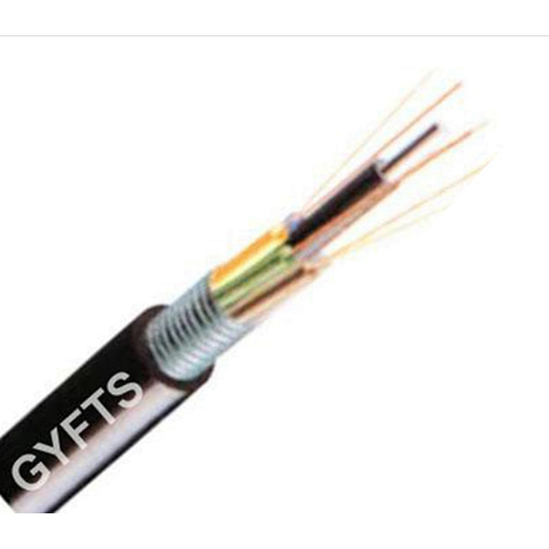 GYFTS 24f single mode sm 24 core direct buried fiber optic cable