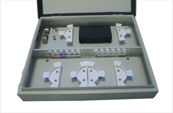 24 core Outdoor Wall Mount Fiber Optic Patch Panel