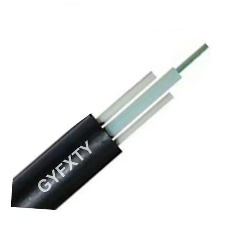 GYFXTY Outdoor Single Mode SM G652D 12f Fiber Optic Cable for Underground Pipeline