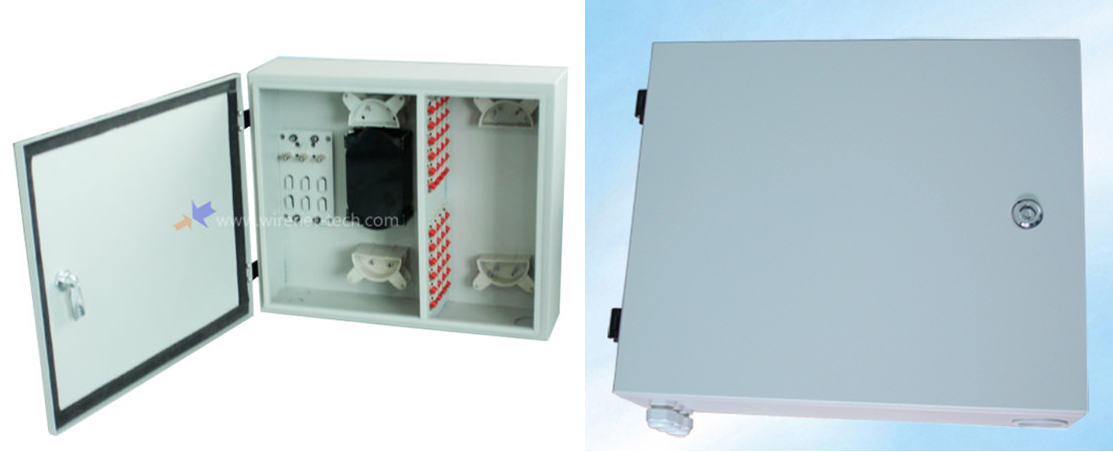 24 core Outdoor Wall Mount Fiber Optic Patch Panel