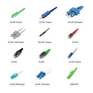 Single Mode 1m 2m 5m 10m Cable Simplex SC APC To LC UPC Connector Fiber Optic Patch Cord
